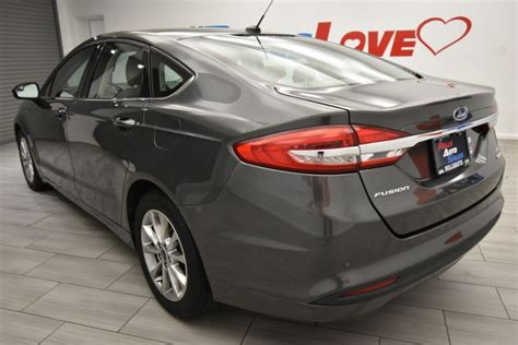 Used 2017 Ford Fusion SE 4dr Sedan, Stock# 12231, Gray, Mileage: 61,429 ...