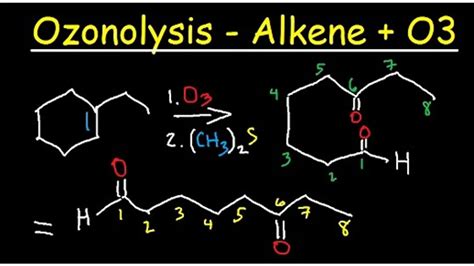 Ozonolysis: Alkene Reactions for Boards and Engineering