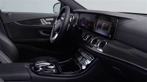 The new Mercedes-Benz E-Class - Interior Design Black | AutoMotoTV - YouTube