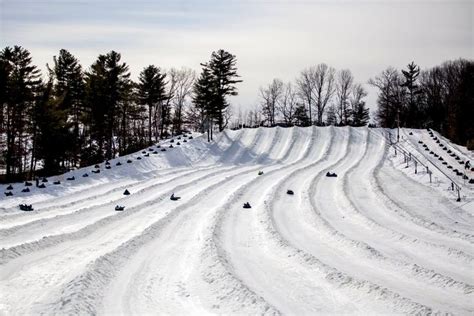 The Epic Snow Tubing Hill In Massachusetts, Nashoba Valley Snow Tubing Park, Is Filled With ...