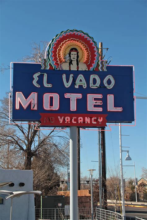 El Vado | The El Vado Motel on Route 66, Albuquerque. Februa… | Flickr