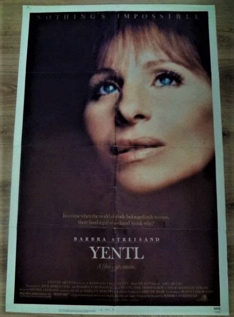 Yentl Barbara Streisand Original Movie Poster (1983) - Movieposter Original