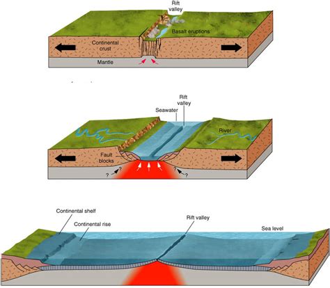 Seafloor Spreading Occurs When Two Plates