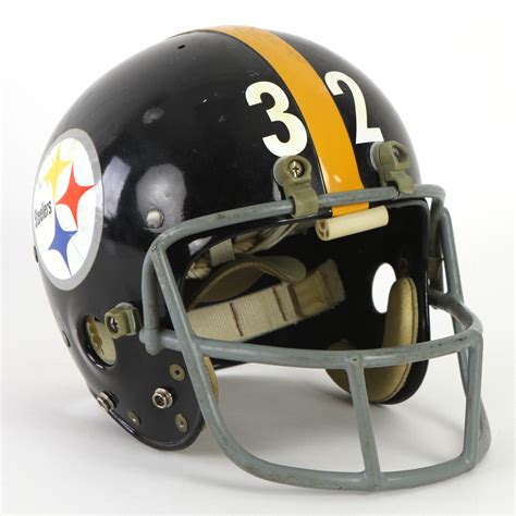 Lot Detail - 1972-74 circa Pittsburgh Steelers Game Worn Helmet (MEARS LOA)