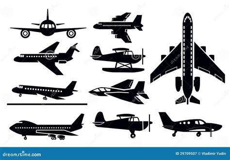 Planes icon stock vector. Image of transportation, vehicle - 29709507