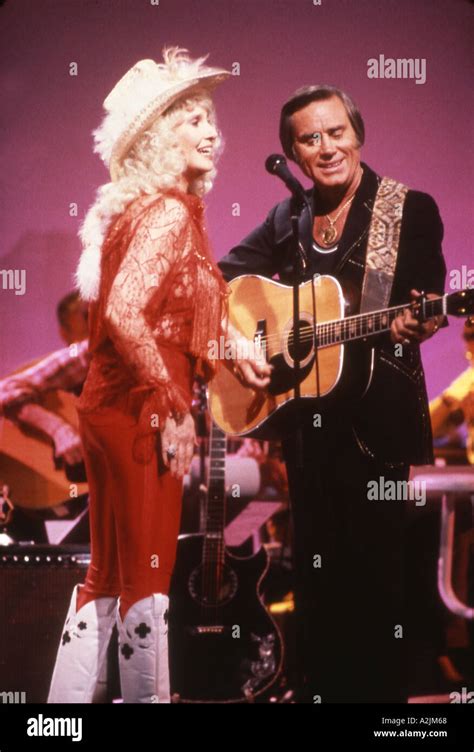 TAMMY WYNETTE and GEORGE JONES American Country singers Stock Photo ...