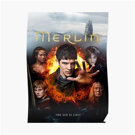 "Merlin Poster" Poster for Sale by BarrowmanAngel | Redbubble