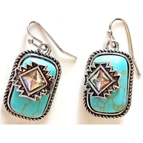 Sterling Silver Turquoise Earrings