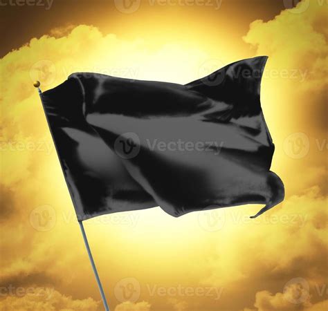 Blank Black Flag 12846375 Stock Photo at Vecteezy