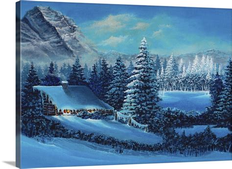 Winter Scene Wall Art, Canvas Prints, Framed Prints, Wall Peels | Great Big Canvas