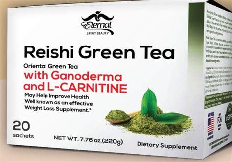 Reishi Green Tea – Live Painless With CBD