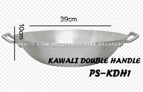 KAWALI / CAWALI DOUBLE HANDLE aluminum pan thick/makapal cooker ware ...