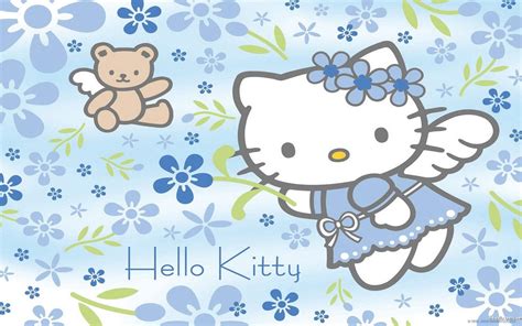 Blue Hello Kitty Wallpapers - Wallpaper Cave