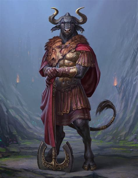 Minotaur Species in Theros | World Anvil