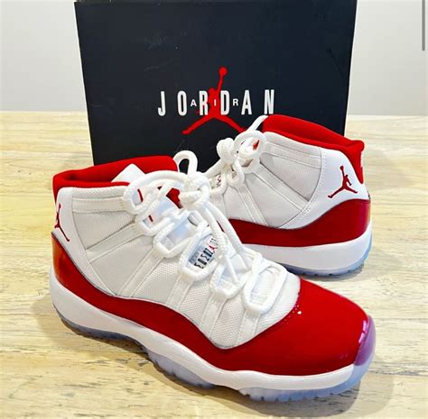 Leather Heels, Patent Leather, Jordan 11 Cherry, Air Jordan Retro 11 ...