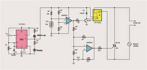 Circuit Diagram Of Soldering Iron - Wiring Diagram