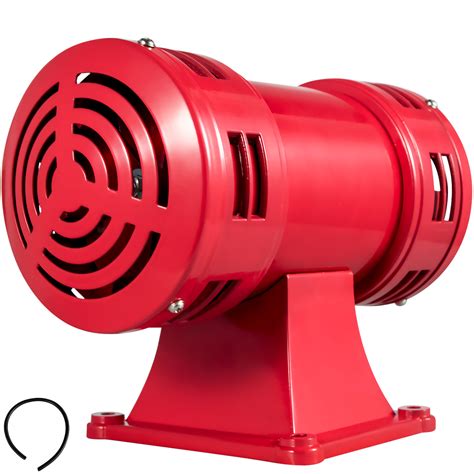 VEVOR Air Siren Air Raid Horn 140db Loud Industrial Siren Motor Driven ...