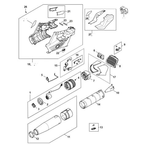 Spare Parts for Stihl BGA 60 Cordless Leaf Blower | L&S Engineers