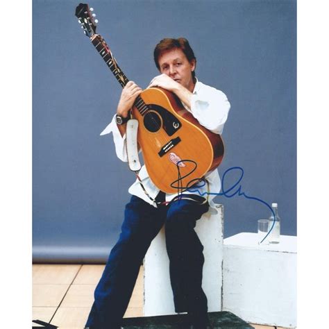 Paul MCCARTNEY Autograph