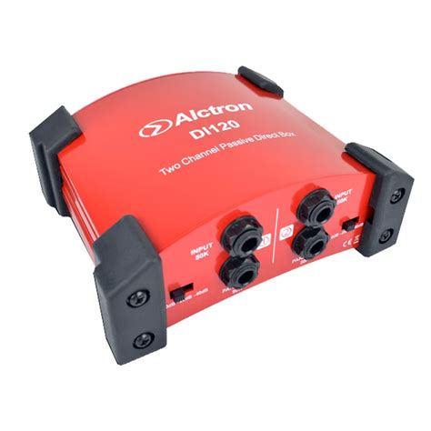 Professional passive DI box used in guitar recording and stage ...