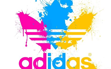 Adidas, Paint Splatter, CMYK Wallpapers HD / Desktop and Mobile Backgrounds