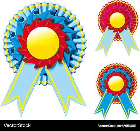 Award ribbon Royalty Free Vector Image - VectorStock