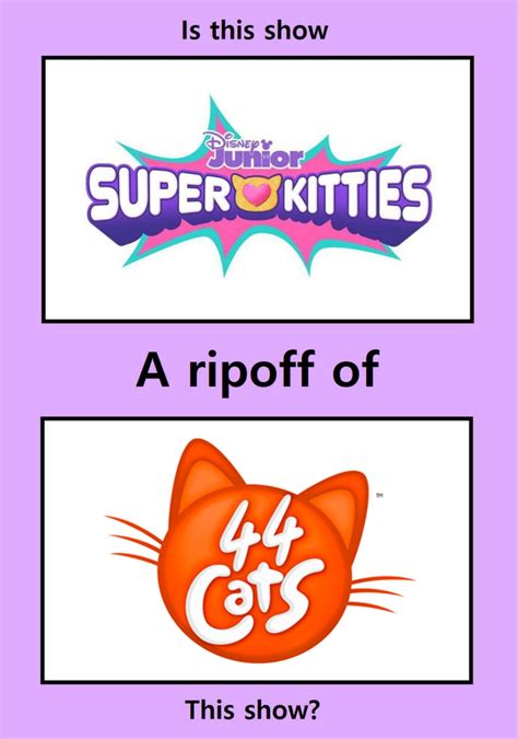 Is SuperKitties a ripoff of 44 Cats? by StudioPangoFan2013 on DeviantArt