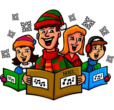 transparent christmas carolers clipart - Clip Art Library