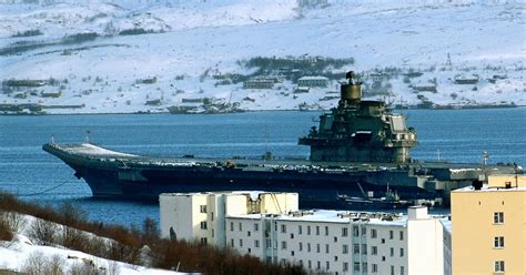 There is another fire on the Russian aircraft carrier Admiral Kuznetsov