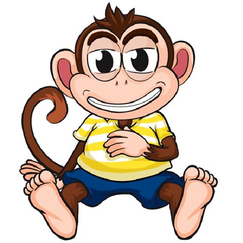 Monkey Picture Cartoon | Free download on ClipArtMag