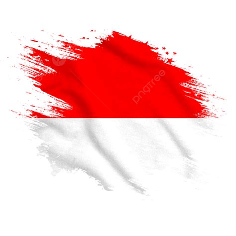 Indonesia New Watercolor Flag Brush, Indonesia, Flag, Indonesia Flag ...