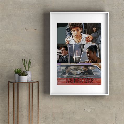 A Bronx Tale Movie Poster Art Print Comic Book Style Illustration - Etsy