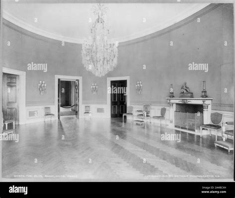 The Blue Room, White House Stock Photo - Alamy