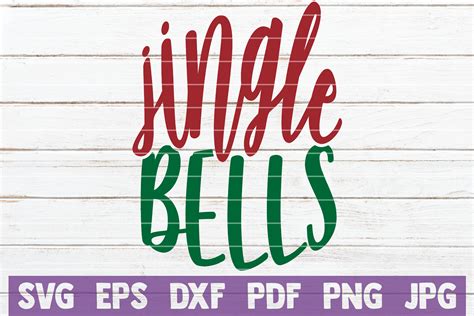 Jingle Bells SVG Cut File By MintyMarshmallows | TheHungryJPEG