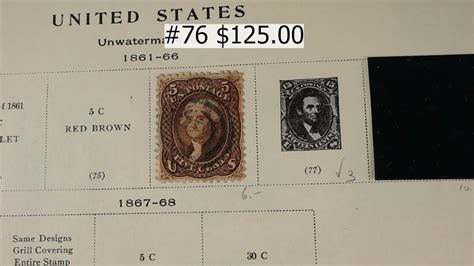 High Value $4500 US Stamp Album From Apfelbaum Inc. - YouTube