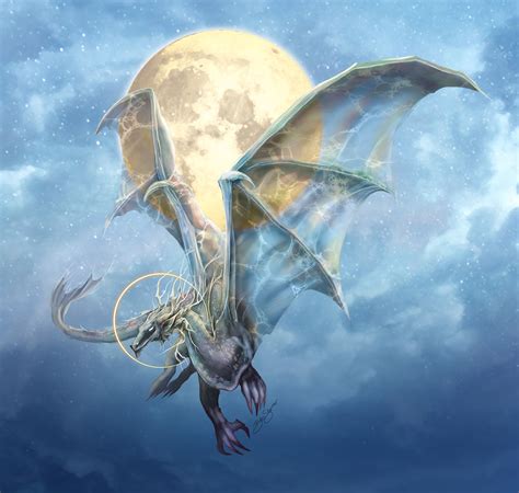 Moon Dragon by Bob Greyvenstein