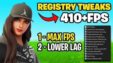 Best Fortnite FPS Boost Pack! 🔧(Registry Tweaks, High Ram Usage Fix & Boost Fps PC!) - YouTube