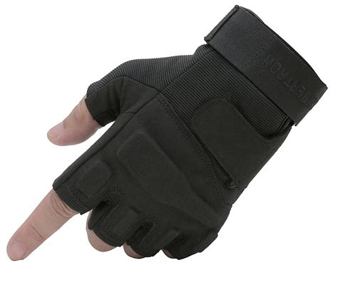 Seibertron Mens Black S.o.l.a.g. Special Ops 1:2 Finger Light Assault ...