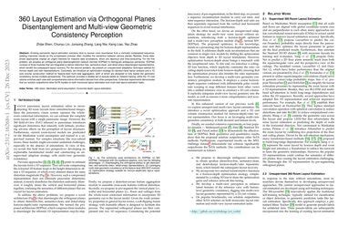 360 Layout Estimation via Orthogonal Planes Disentanglement and Multi-view Geometric Consistency ...