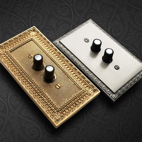 Push button light switches and dimmers can add character to any home ...