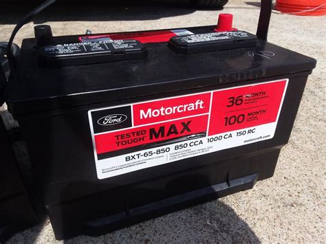 Ford Motorcraft Battery Bxt 65 850 | Webmotor.org