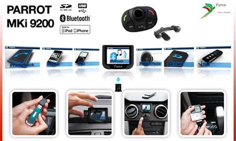 Parrot MKi9200 Bluetooth Handsfree Calls & Music System - Adam Rayner ...