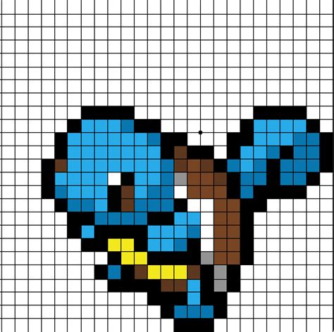 My First Pixel Art - Squirtle