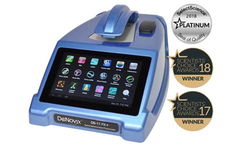 DS-11 DNA Quantification Spectrophotometer from DeNovix