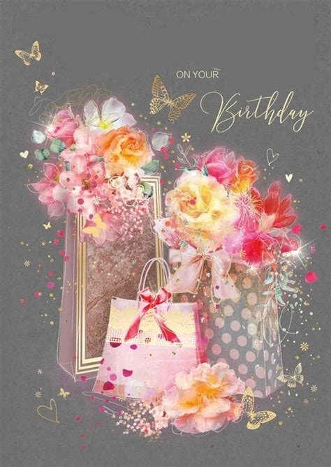 Pin by Salma Mumtaz on Cardsn Wishes | Birthday wishes flowers, Happy birthday art, Free ...