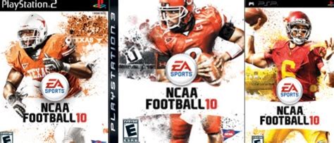 The Four NCAA Football 10 Cover Athletes | pastapadre.com