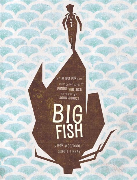 Big Fish (2003) ~ Minimal Movie Poster by Sergio Marcon #amusementphile ...