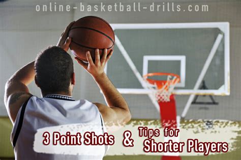 Shooting Drills: Three Point Shots & Tips for Shorter Players