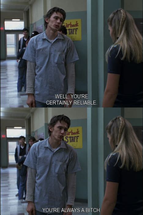 James Franco As Daniel Desario Insults Kim Kelly On Freaks and Geeks