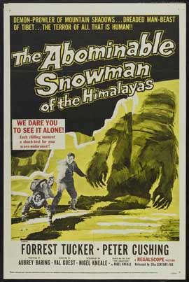 The Abominable Snowman Movie Posters From Movie Poster Shop